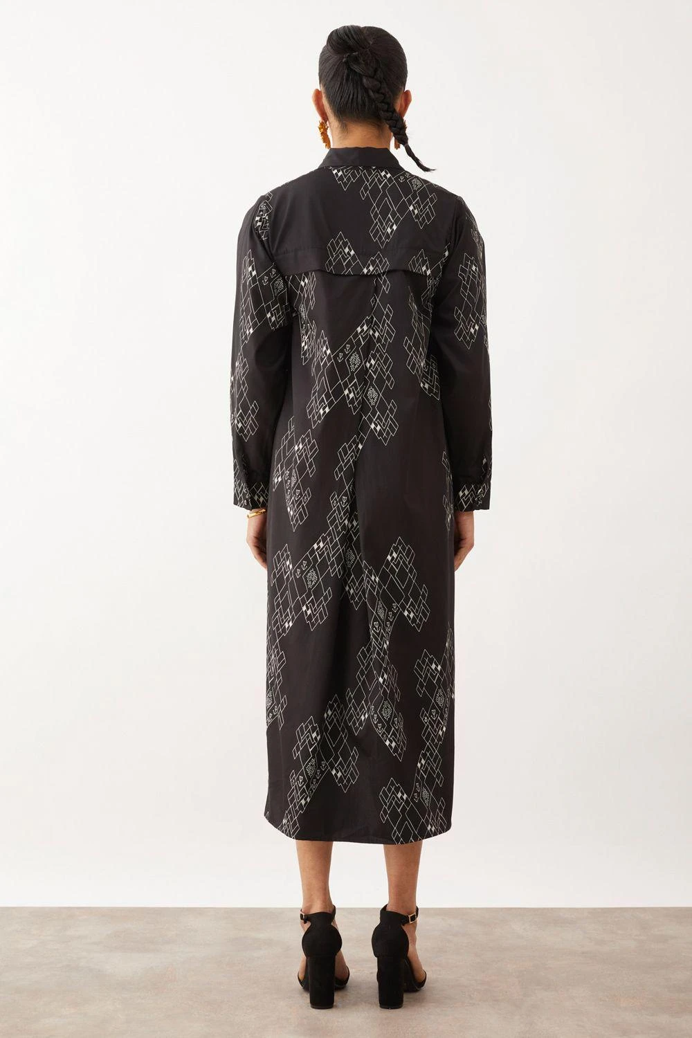 SNOB Faro Trench Style Dress - Image 5