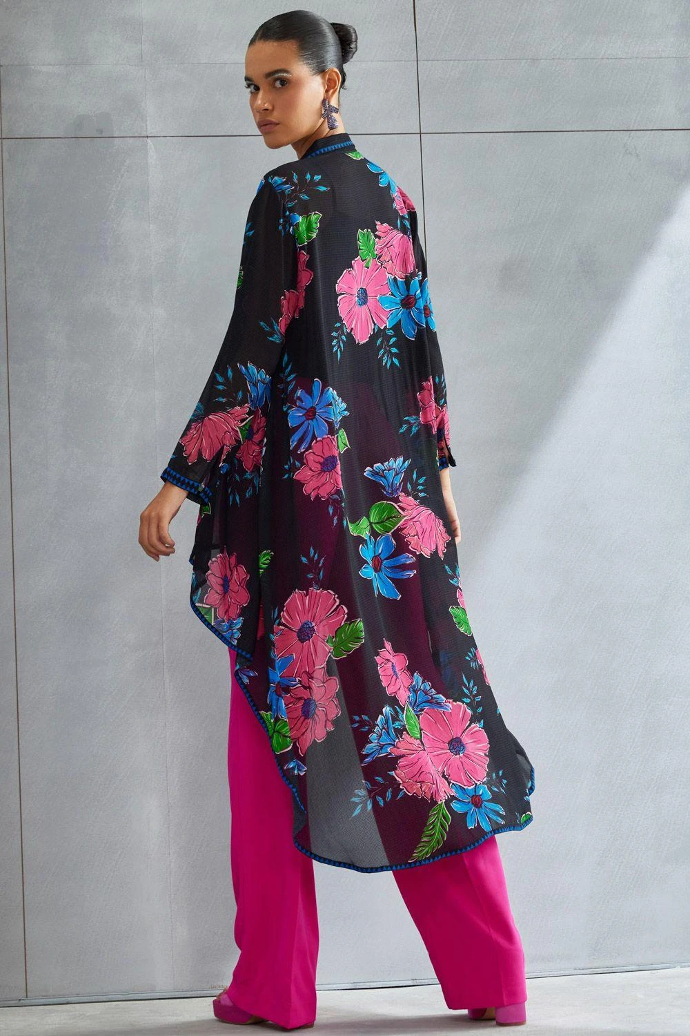 Namrata Joshipura Zinnia Floral Embellished Tunic - Image 5