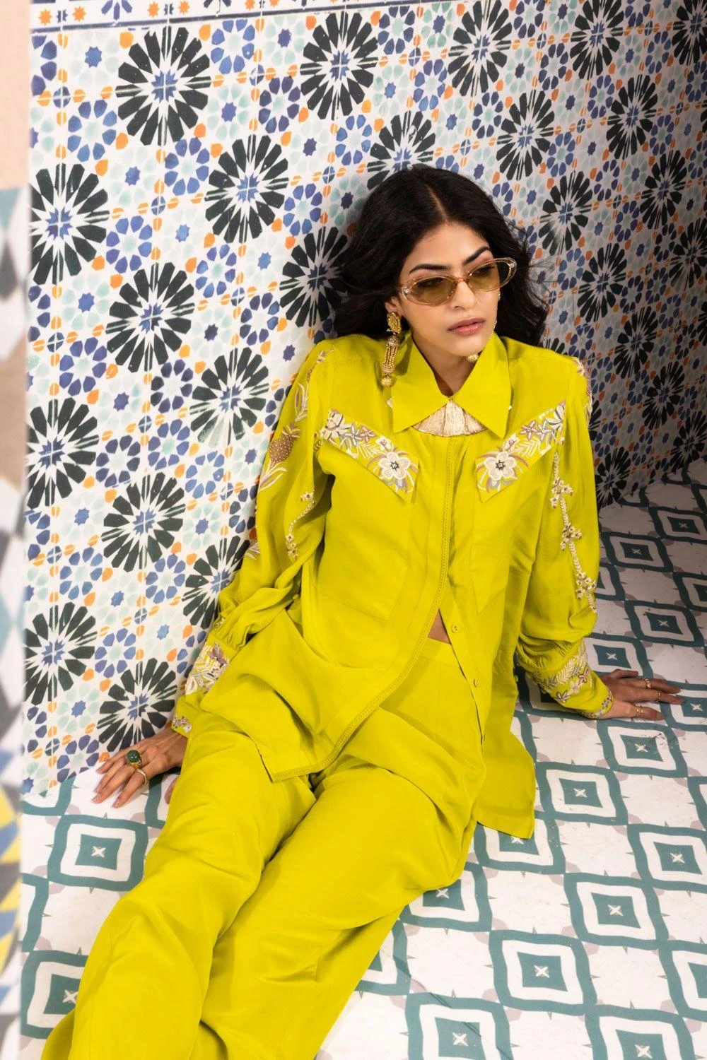 PATINE Jean Lush Lime Gara Shirt - Image 2