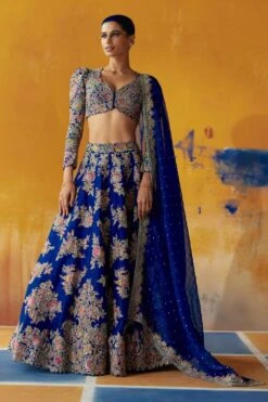 Mrunalini Rao Mynah Lehenga Set