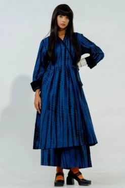 Stoique Black Wrap Style Dress