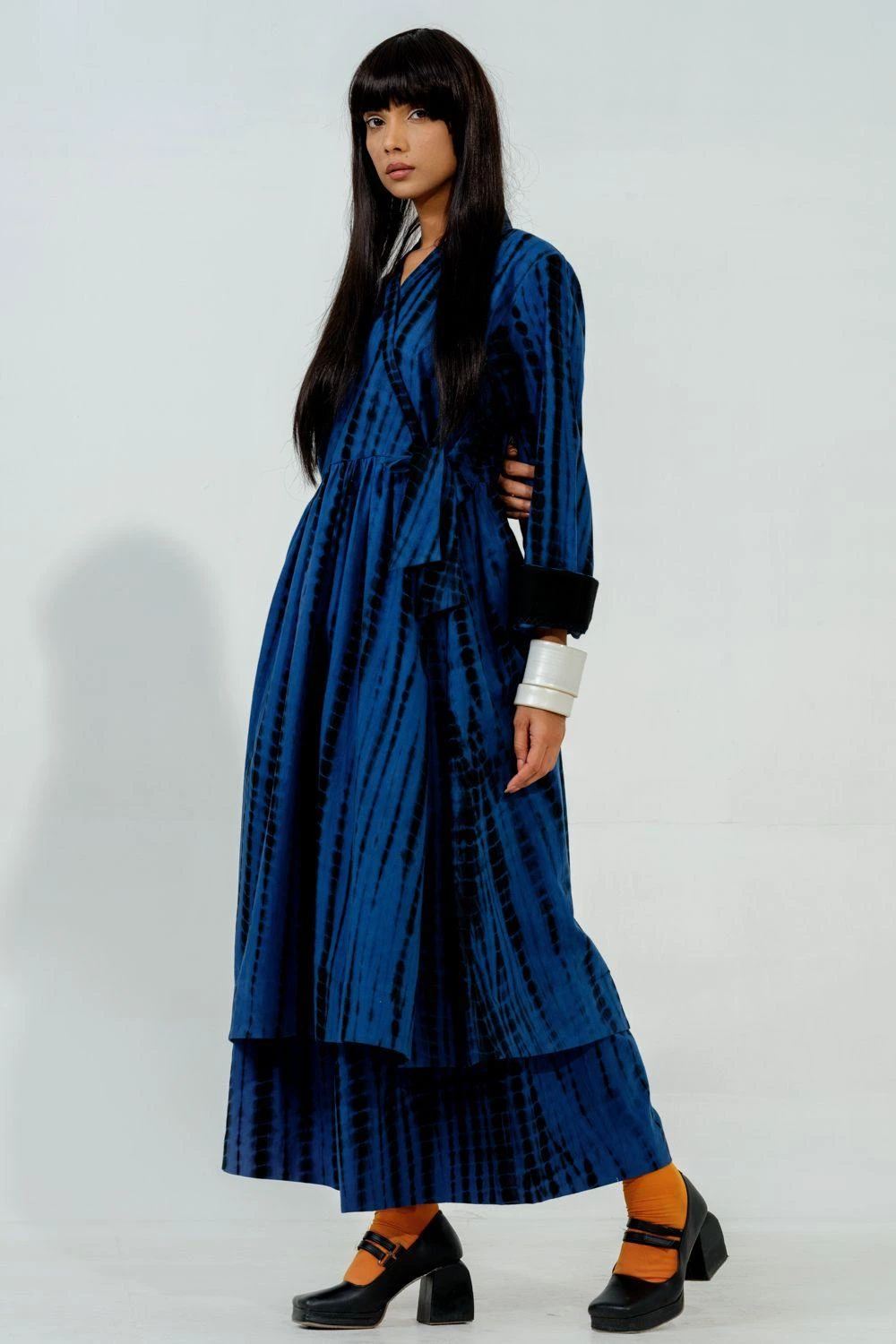 Stoique Black Wrap Style Dress - Image 2