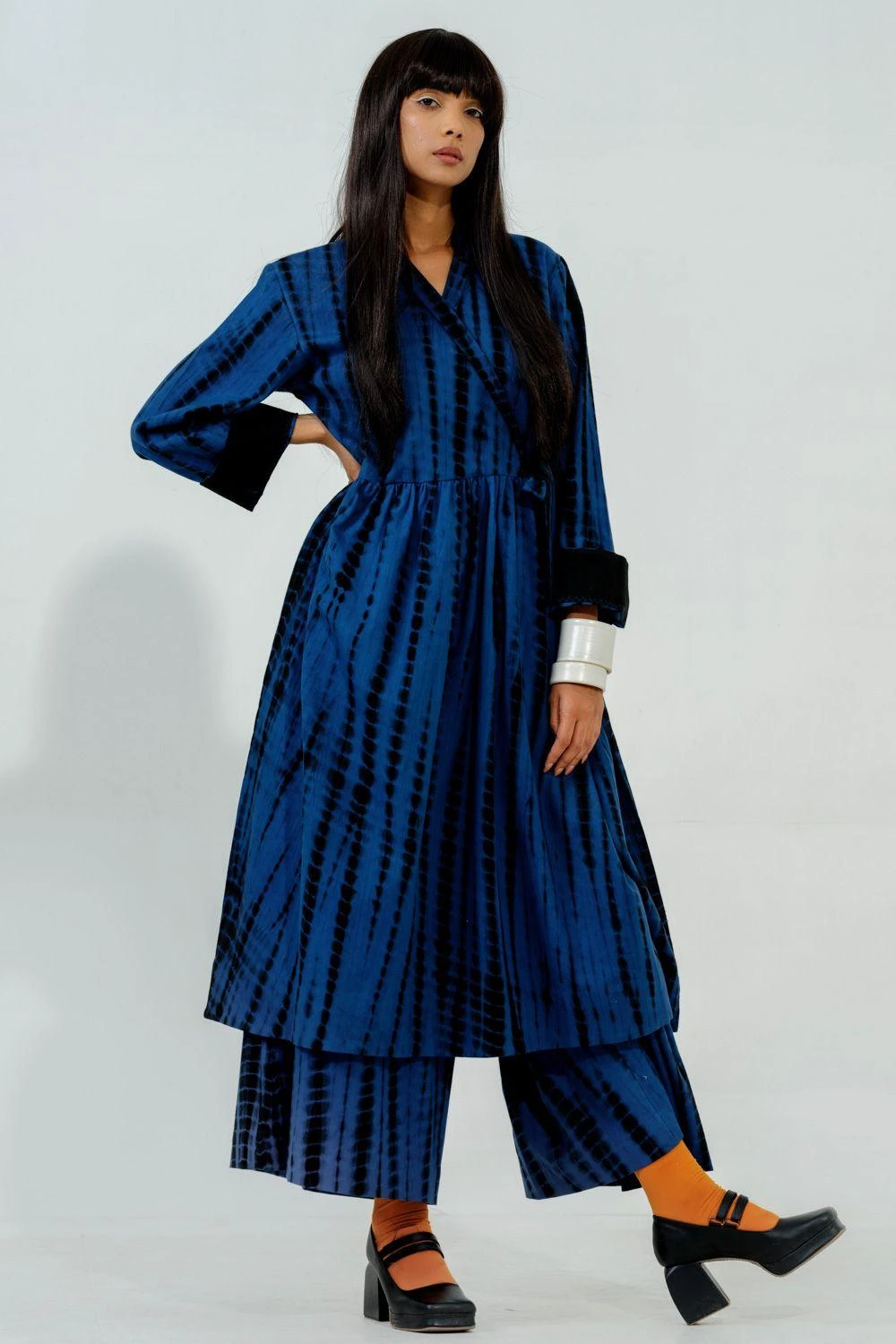 Stoique Black Wrap Style Dress - Image 3