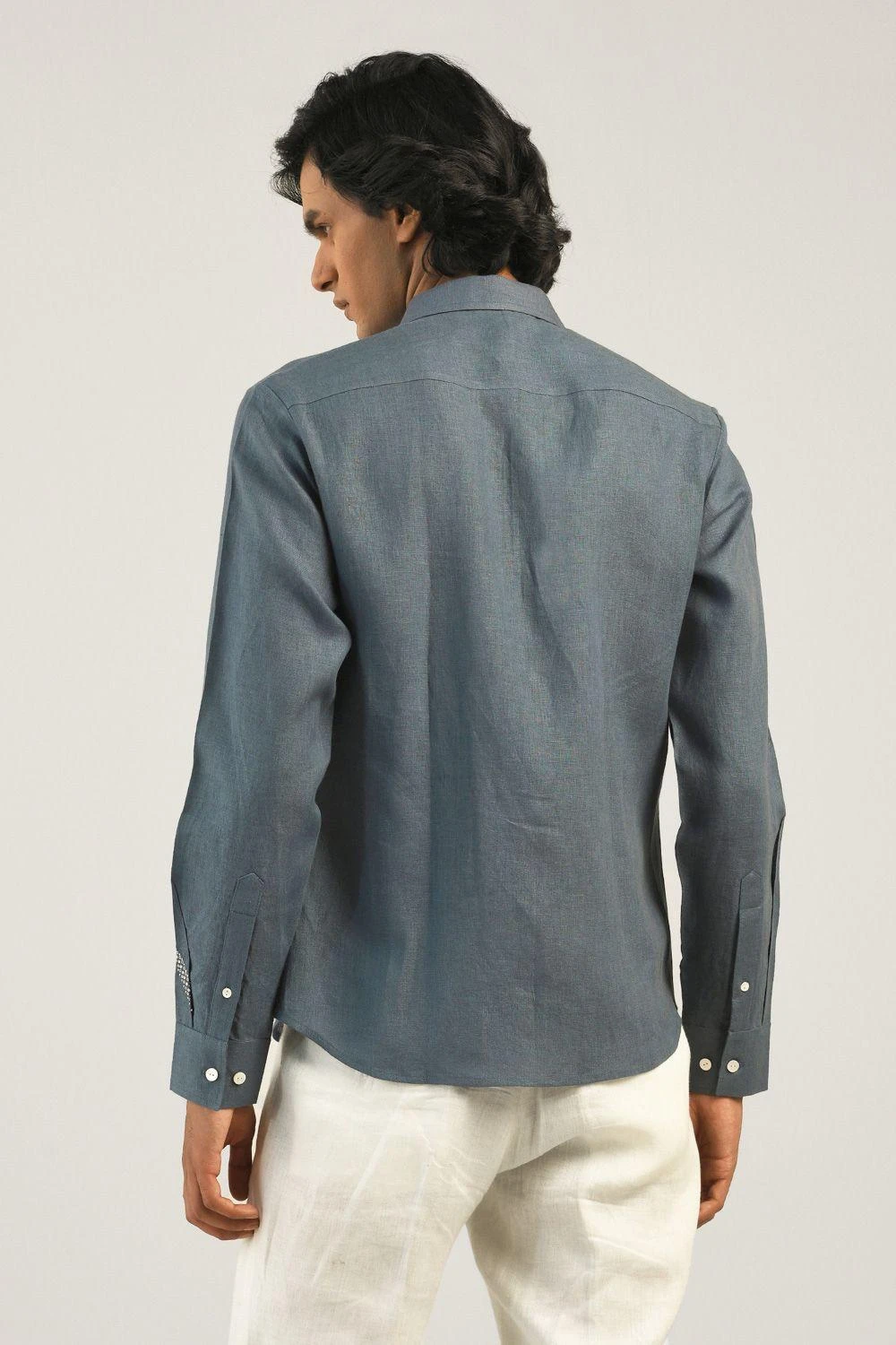 Countrymade Steel Blue Coil Shirt - Image 3