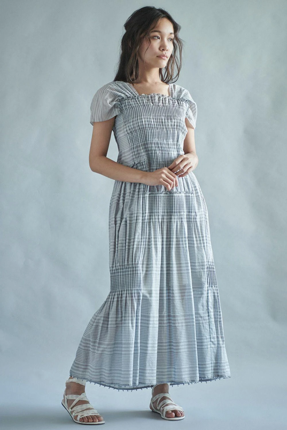 SWGT Blue Prarie Cotton Dress