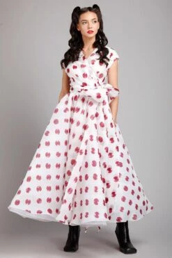 Gauri & Nainika Pleated Wrap Dress