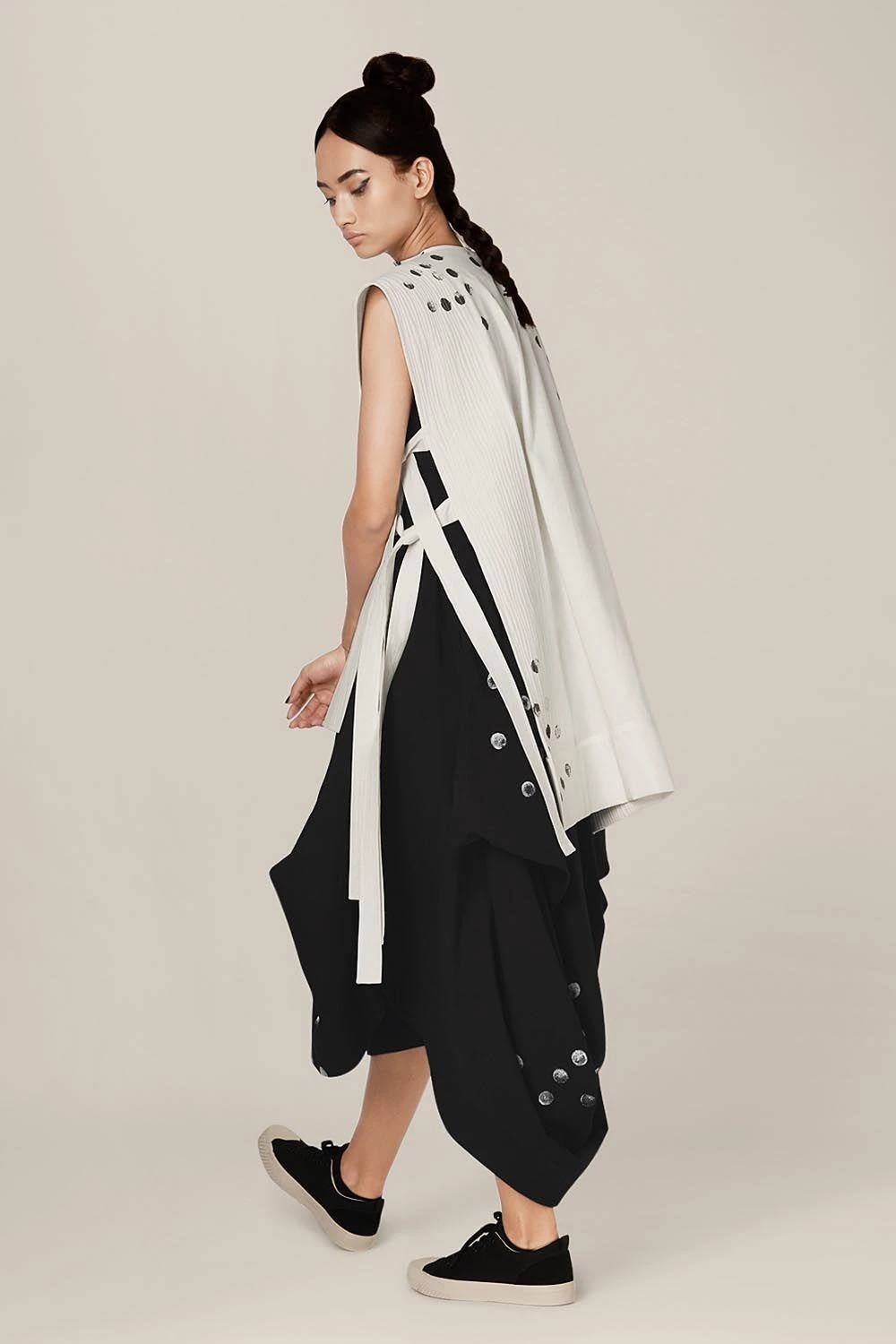 Chola Hand Painted Shirt With Side Ties - Image 2