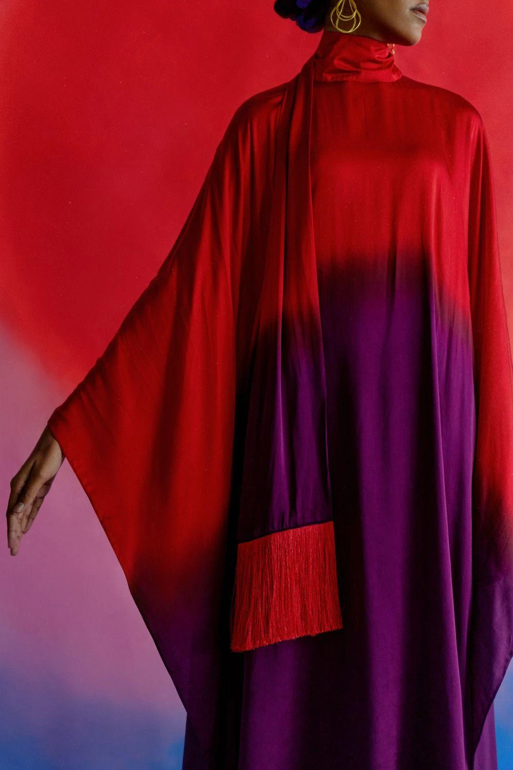 Studio RIGU Leheriya Round Collar Dress - Image 3