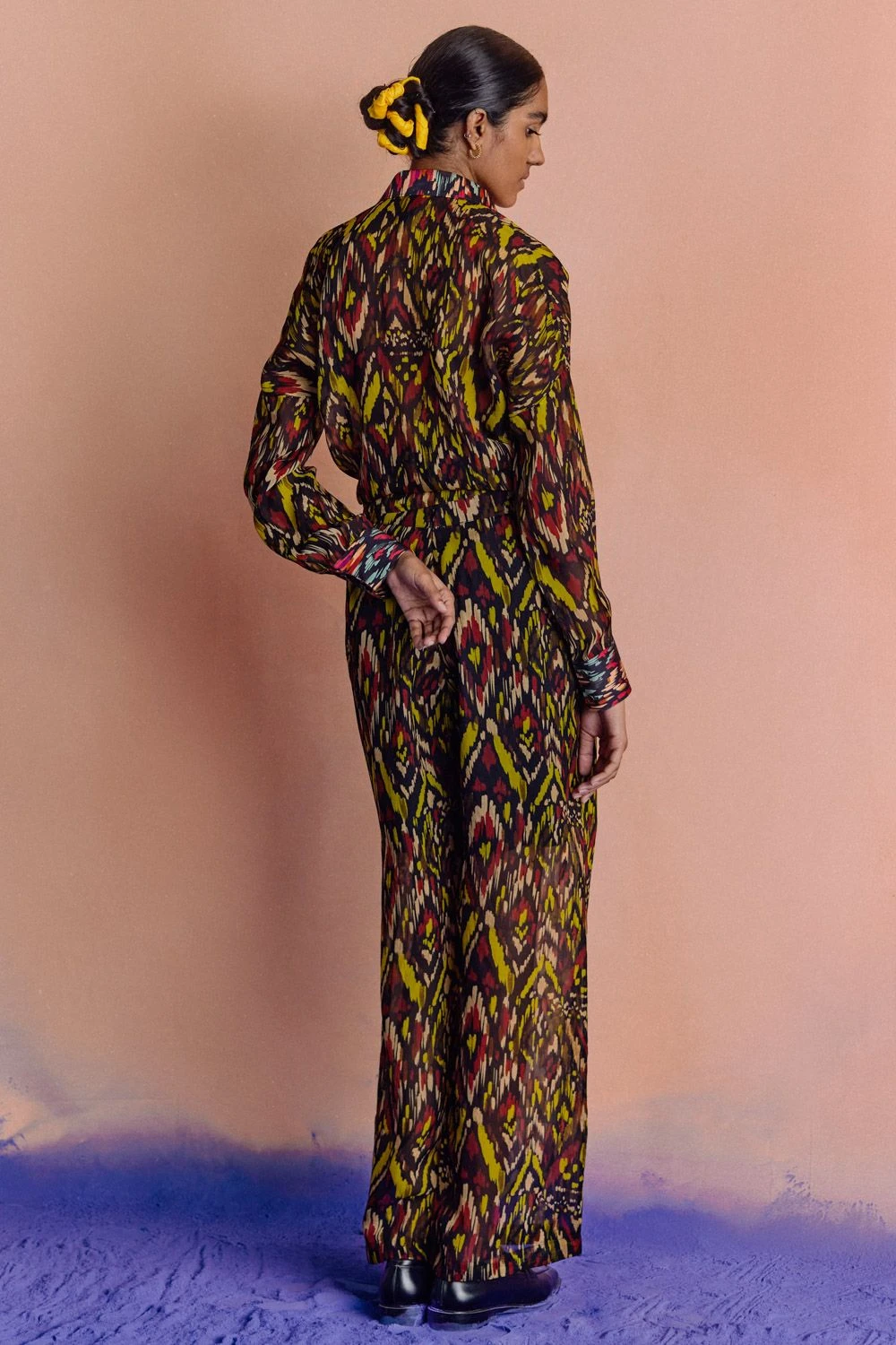 Studio RIGU Ikat Organza Shirt - Image 2