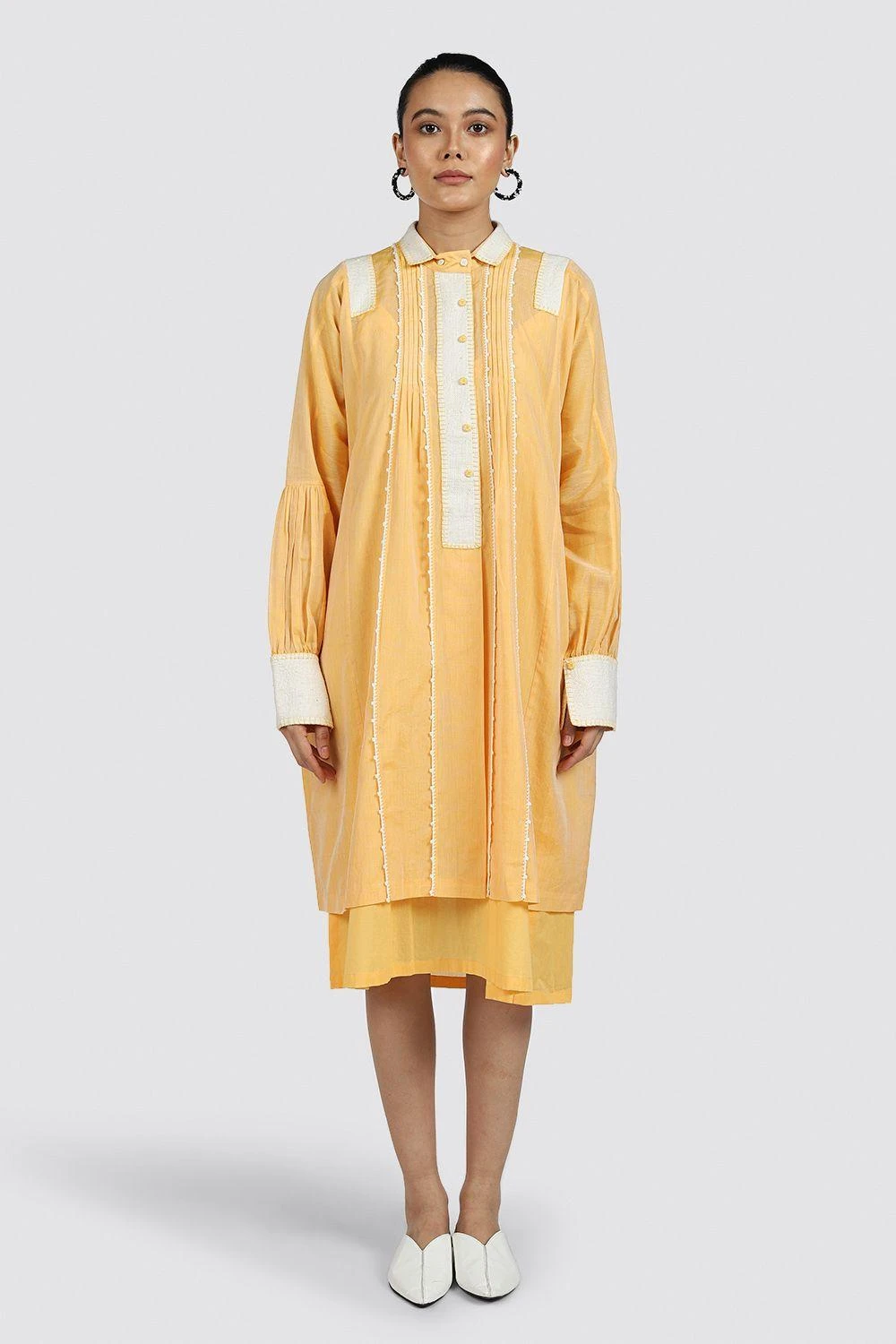 SWGT Long Crocheted Shirt