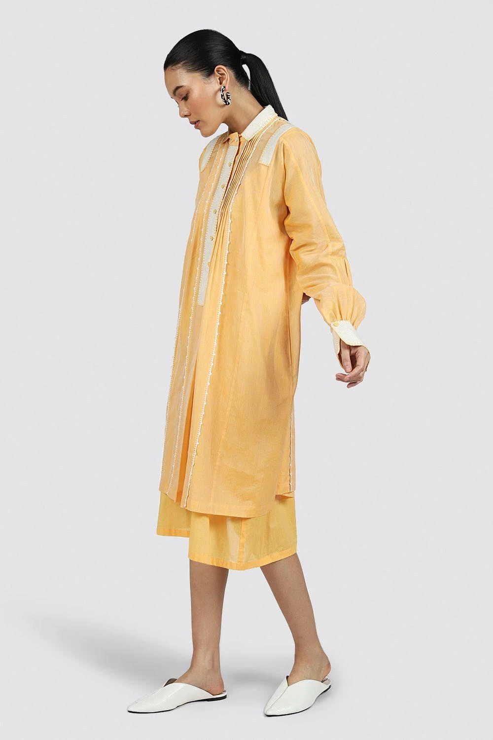 SWGT Long Crocheted Shirt - Image 3