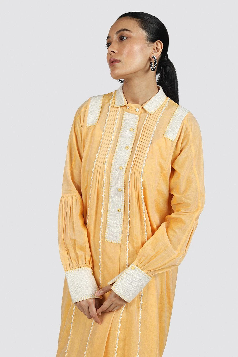 SWGT Long Crocheted Shirt - Image 4