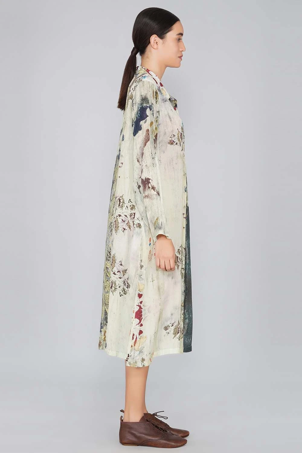 YAVI Cupro Midi Dress - Image 3